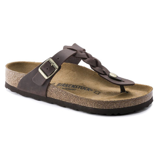 Gizeh Braided Oiled Leather - Habana