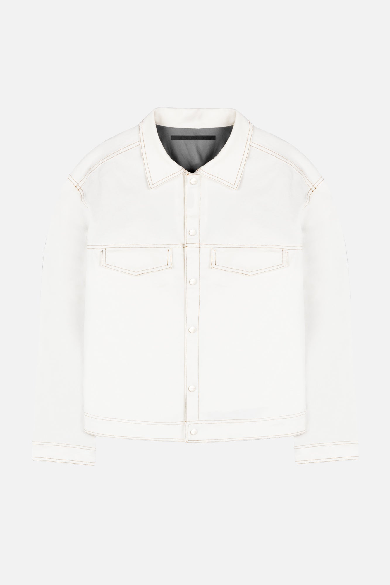 LINED CANVAS JACKET WHITE 